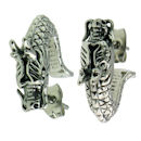 stainless steel earrings