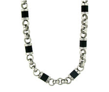 stainless steel necklace NKJ2379